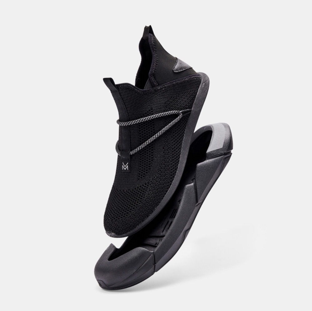 MUVEZ Convertible Slip Ons // Stealth Black Size Men's 8 Women's 9